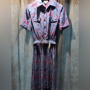Leslie Fay Spring Dress Vintage